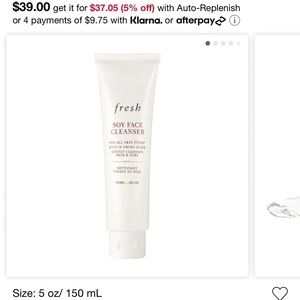 Fresh Soy Face Cleanser